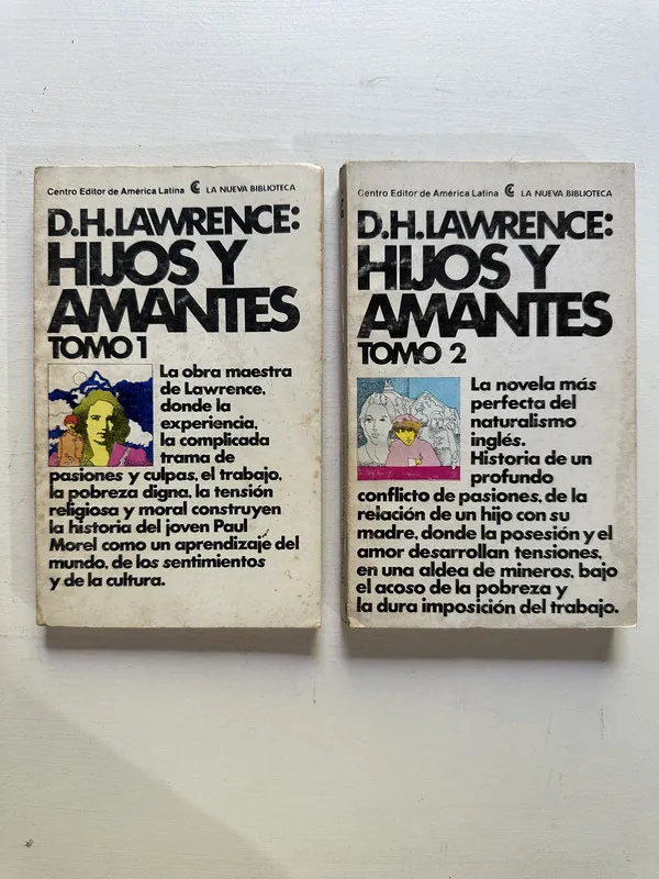 Hijos y amantes (2 tomos) - Lawrence D. H. (4M5)