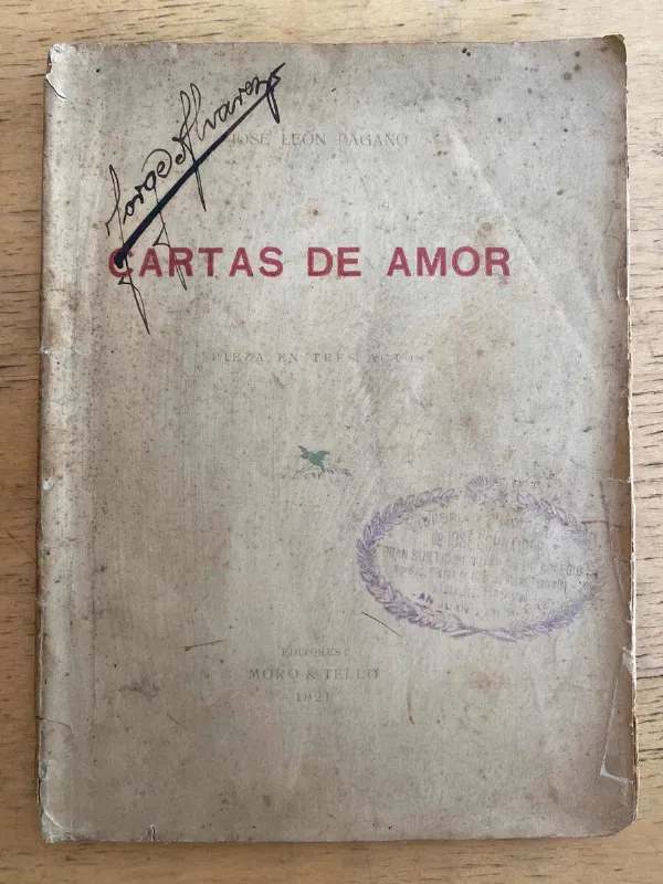 Cartas De Amor - Pagano, Jose Leon (k3)