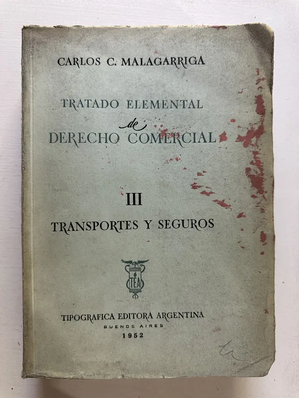 Tratado elemental de derecho comercial - Malagarriga (4M6)
