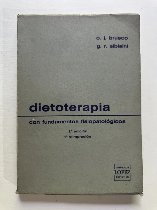 Dietoterapia - Brusco / Albisini (4M6)