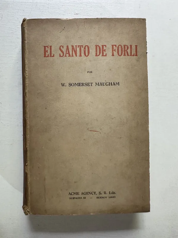 El santo de Forlí - Maugham W. Somerset (4M6)