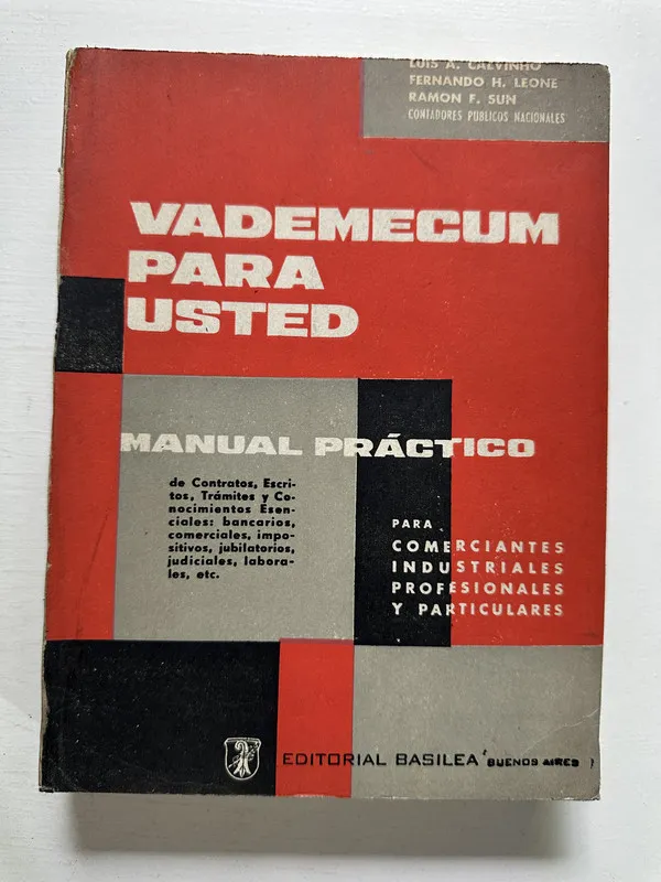 Vademecum para usted - — (4M6)