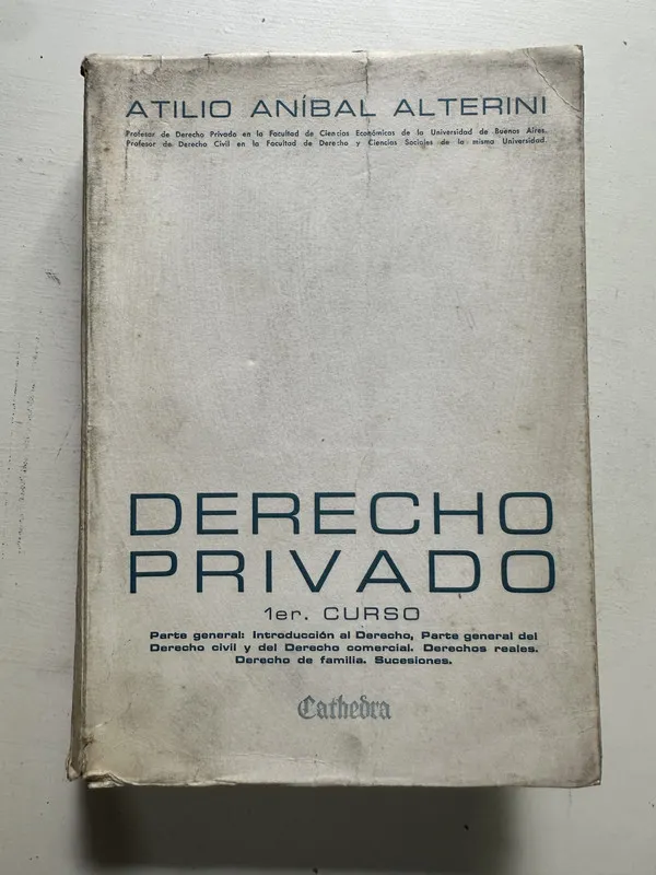 Derecho privado - Alterini Atilio Aníbal (4M7)