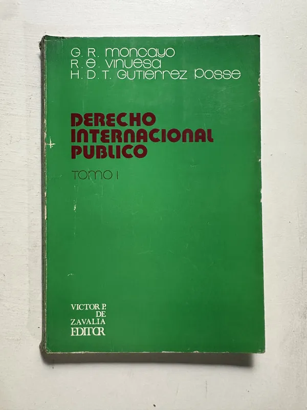 Derecho internacional público - Moncayo (4M7)