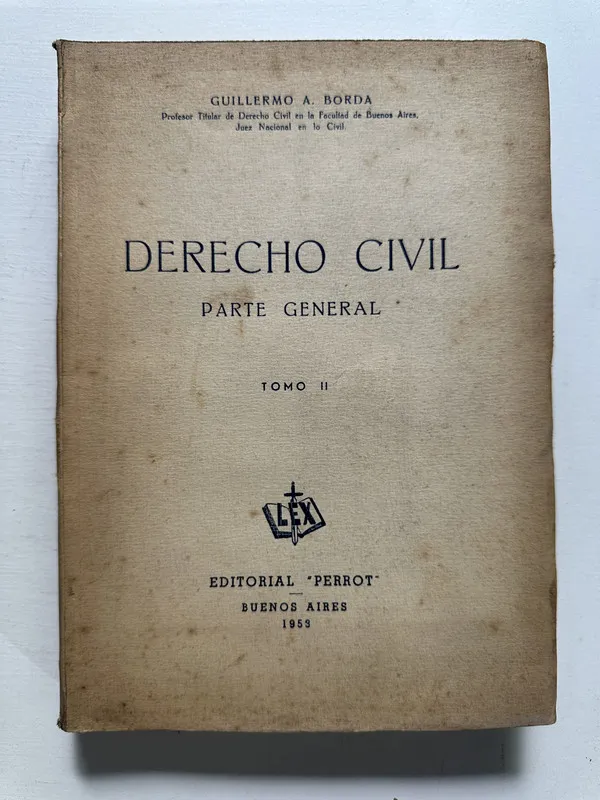 Derecho civil - Borda Guillermo A. (4M7)