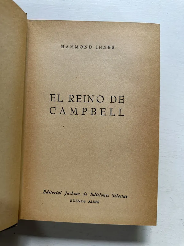 El reino de Campbell - Innes Hammond (4M7)