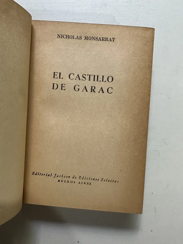 El castillo de Garac - Monsarrat Nicholas (4M7)