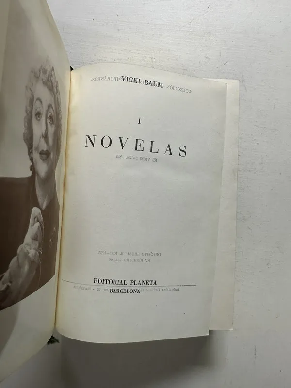 Novelas (tomo I) - Baum Vicki (4M7)