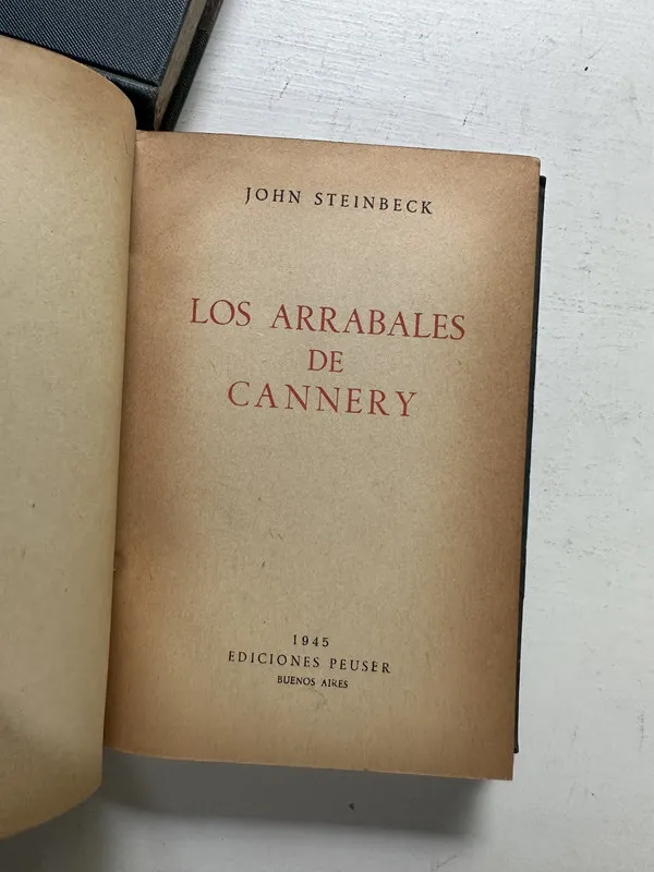 Los arrabales de Cannery - Steinbeck John (4M7)