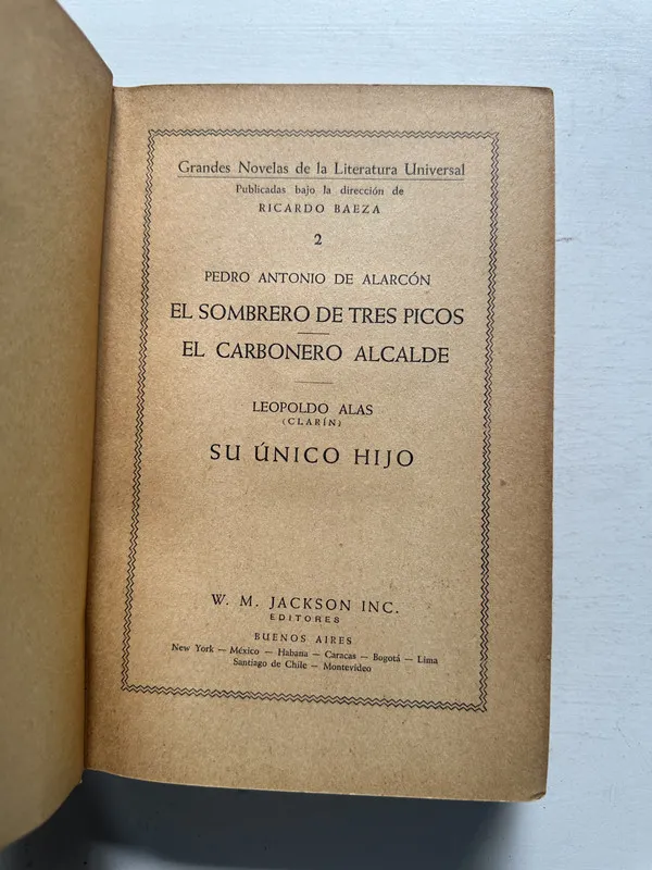 El sombrero de tres picos / El carbonero - Alarcón (4N1)