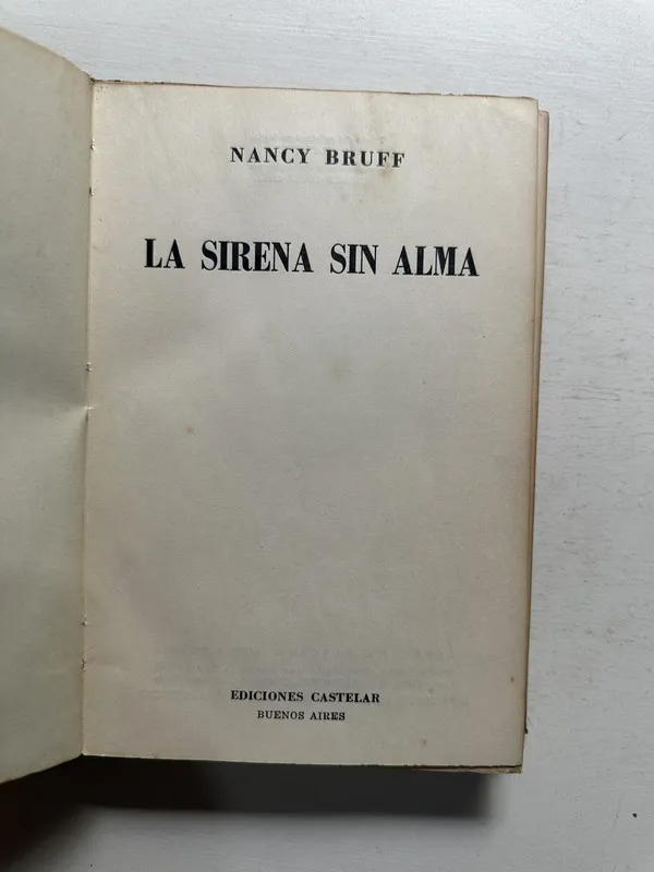 La sirena sin alma - Bruff Nancy (4N1)