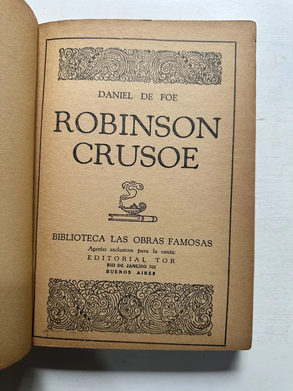 Robinson Crusoe - Defoe Daniel (4N2)