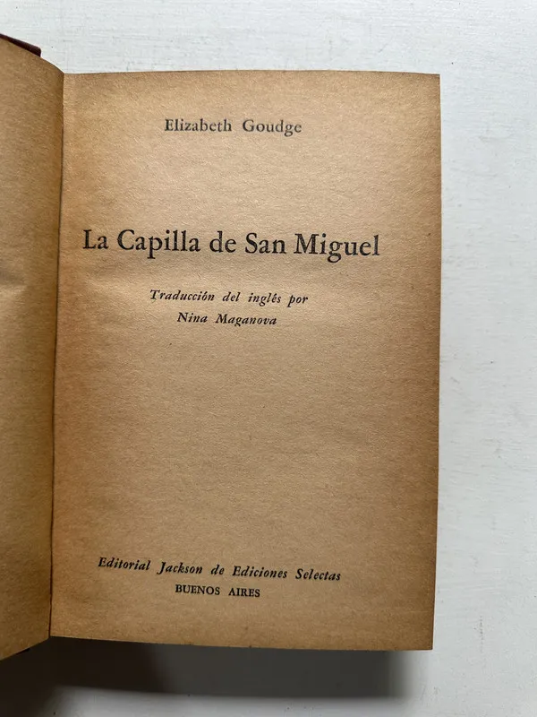 La capilla de San Miguel - Goudge Elizabeth (4N2)