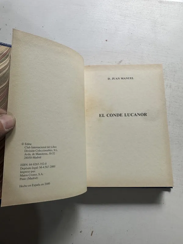 El conde Lucanor - Juan Manuel Don (4N2)