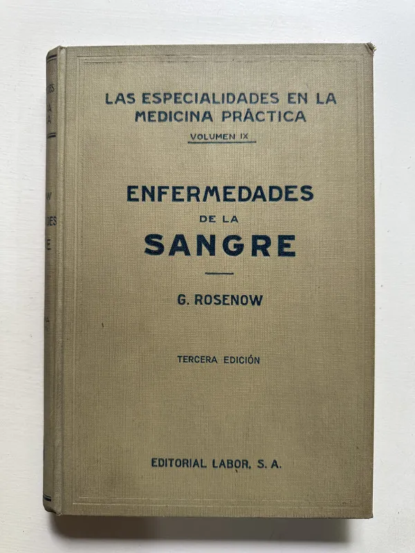 Enfermedades de la sangre - Rosenow G. (4N3)