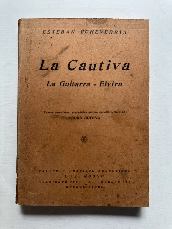 La Cautiva - Echeverría Esteban (4N4)