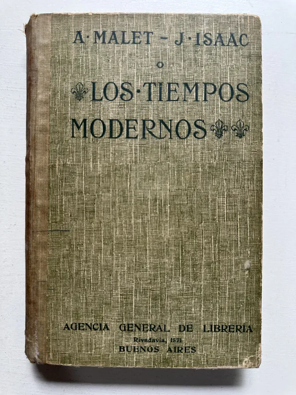 Tapa de Los tiempos modernos - Malet / Isaac (4N5)