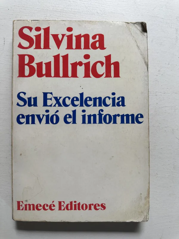 Su excelencia envió el informe - Bullrich Silvina (4N5)