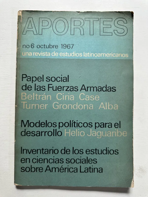 Aportes nº6 (1967) - — (4N5)
