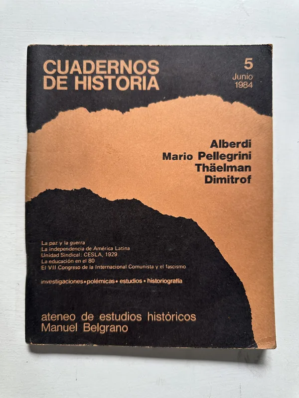 Cuadernos de Historia nº5 - — (4N5)