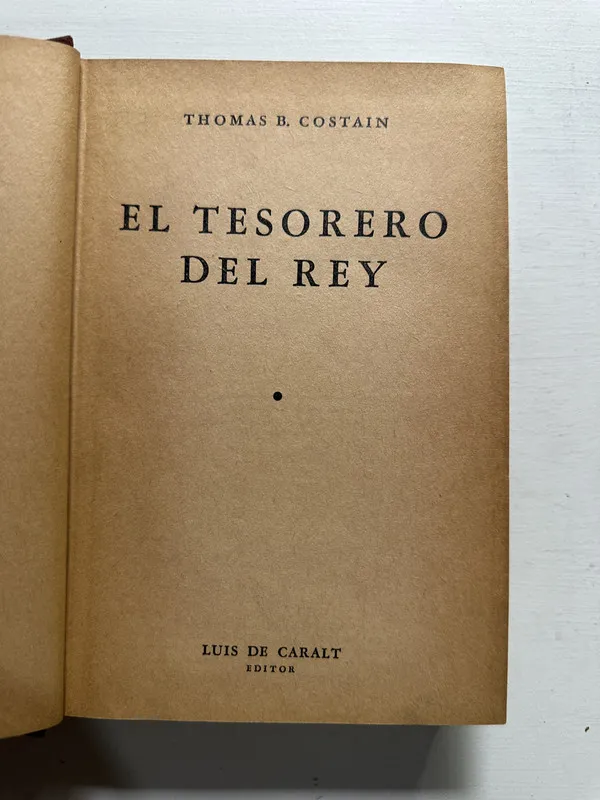 El tesorero del rey - Costain Thomas B. (4N5)