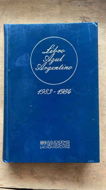 - Libro Azul Argentino 1983-1984 (T3)