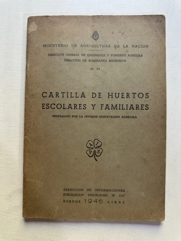 Cartilla de huertos escolares y familiares - — (4N6)