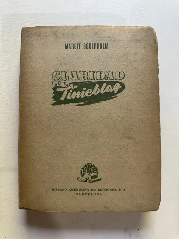 Claridad en las tinieblas - Söderholm Margit (4N6)