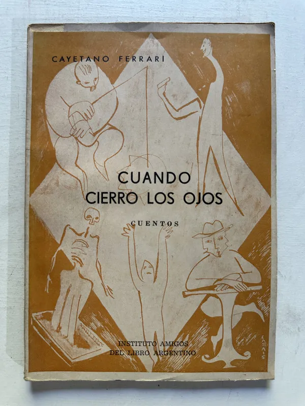 Tapa de Cuando cierro los ojos - Ferrari Cayetano (4N7)