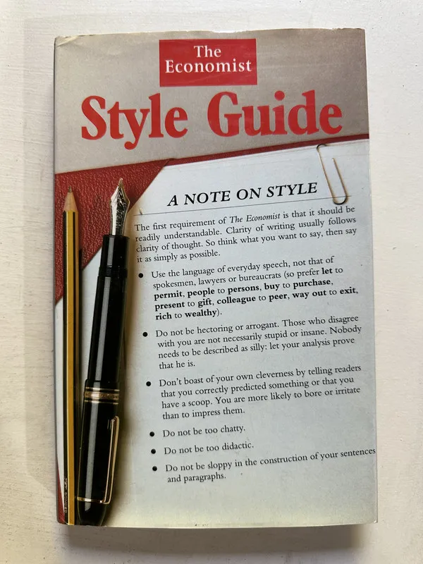 The Economist Style Guide - — (4N7)