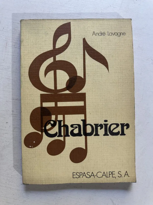 Chabrier - Lavagne Andre (4o3)