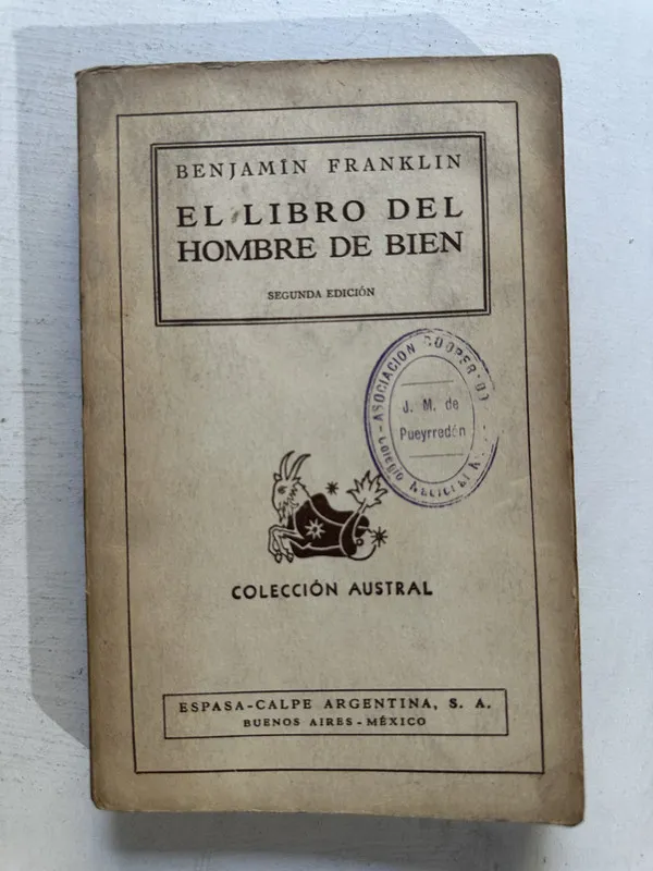 El libro del hombre de bien - Franklin Benjamín (4o4)