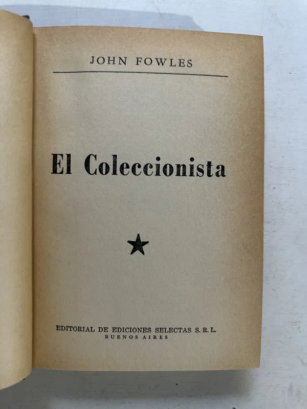 El coleccionista - Fowles John (4o5)