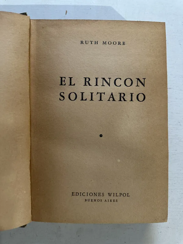 El rincón solitario - Moore Ruth (4o5)