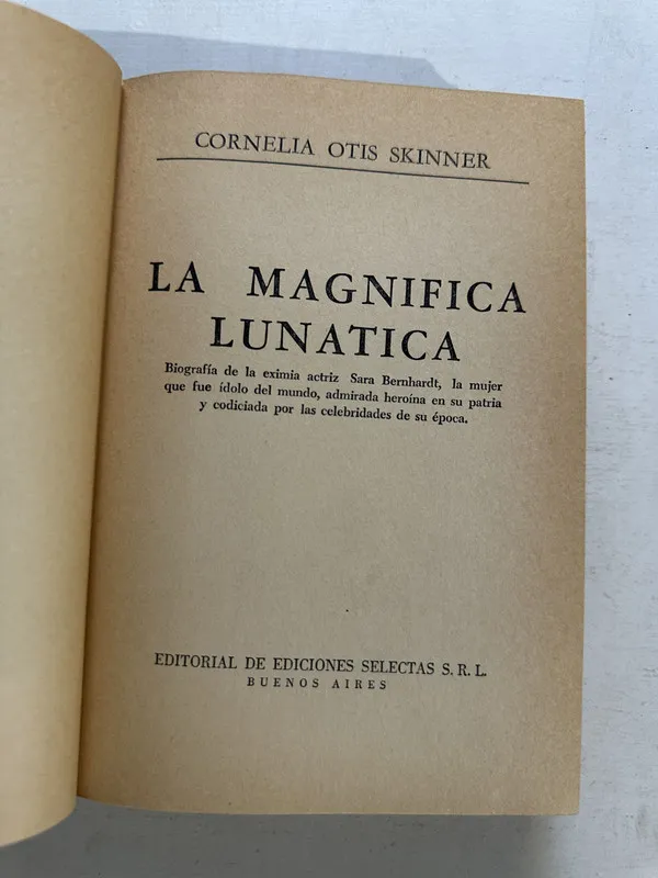 La magnífica lunática - Skinner Cornelia Otis (4o5)
