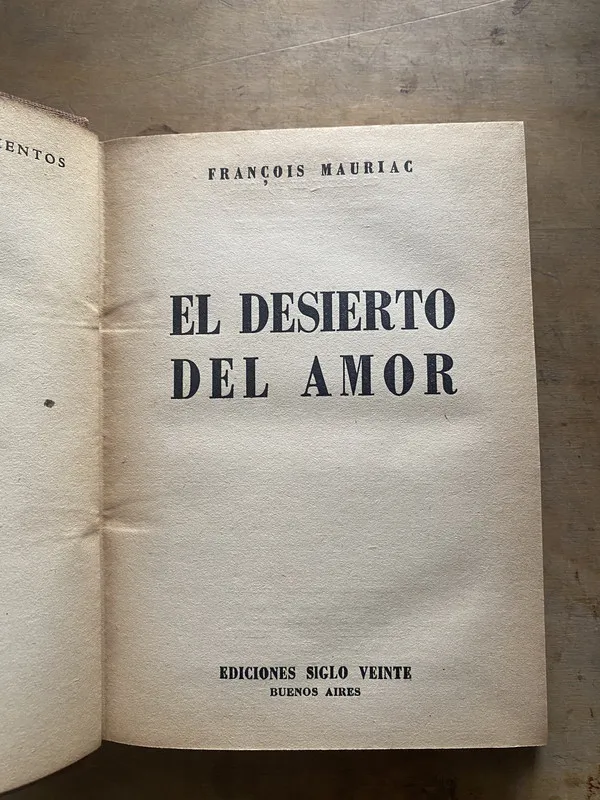 El desierto del amor - Mauriac Francois (oo1)