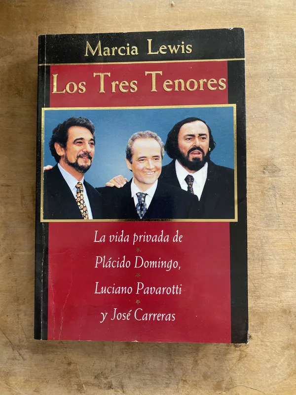 Tapa de Los tres tenores - Lewis Marcia (oo2)