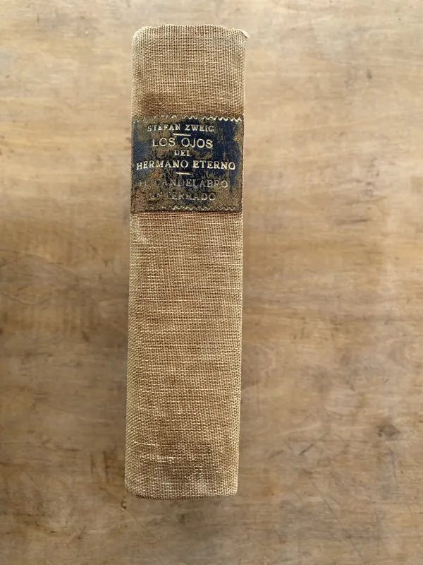 Tapa de Los ojos del hermano eterno - Zweig Stefan (oo2)