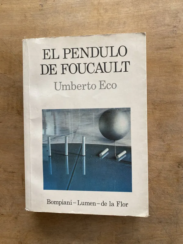 Tapa de El pendulo de Foucault - Eco Umberto (oo3)