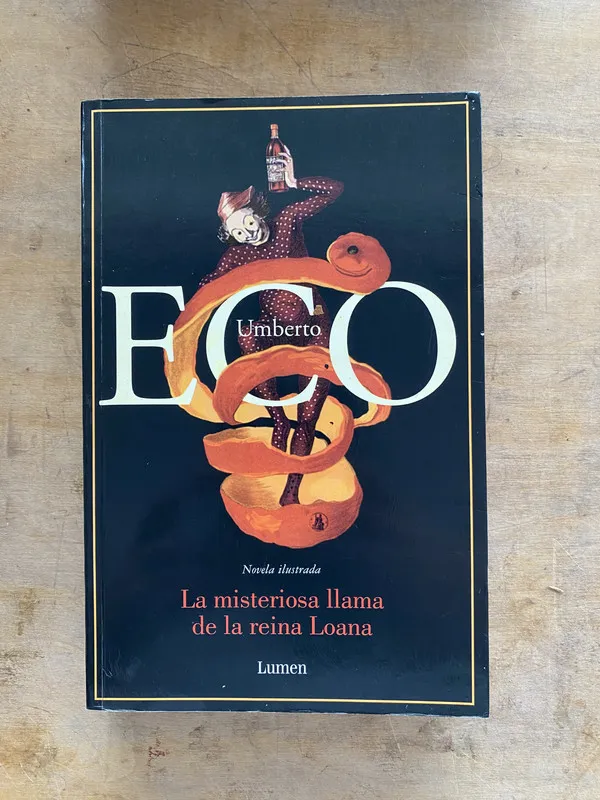 Tapa de La misteriosa llama de la reina Loana - Eco Umberto (oo3)