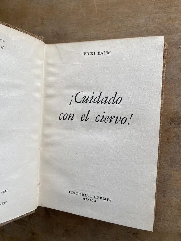 ¡Cuidado con el ciervo! - Baum Vicki (oo4)