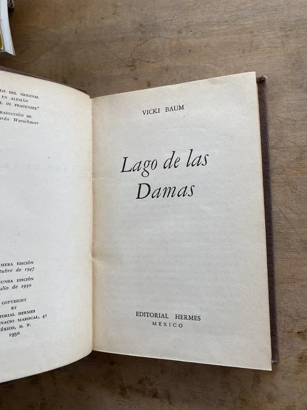 Lago de las damas - Baum Vicki (oo4)