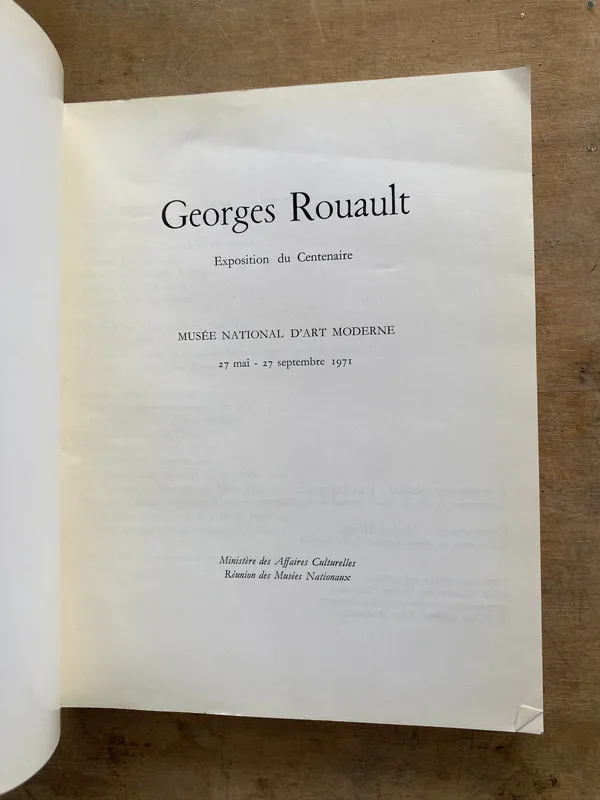 Georges Rouault. Exposition du Centenaire - (oo4)