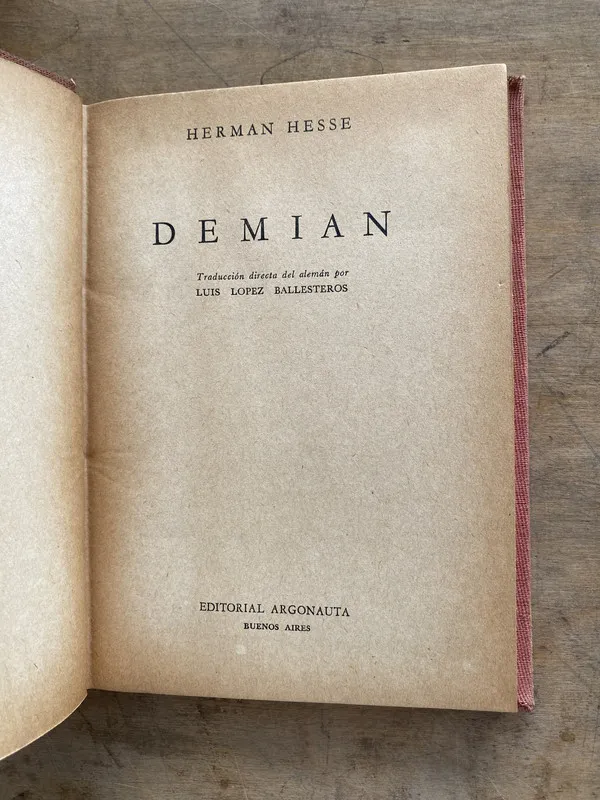 Demian - Hesse Herman (oo4)