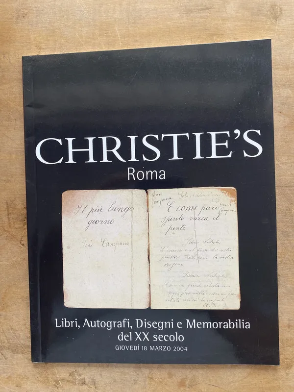 Christie's. Roma - (k7)
