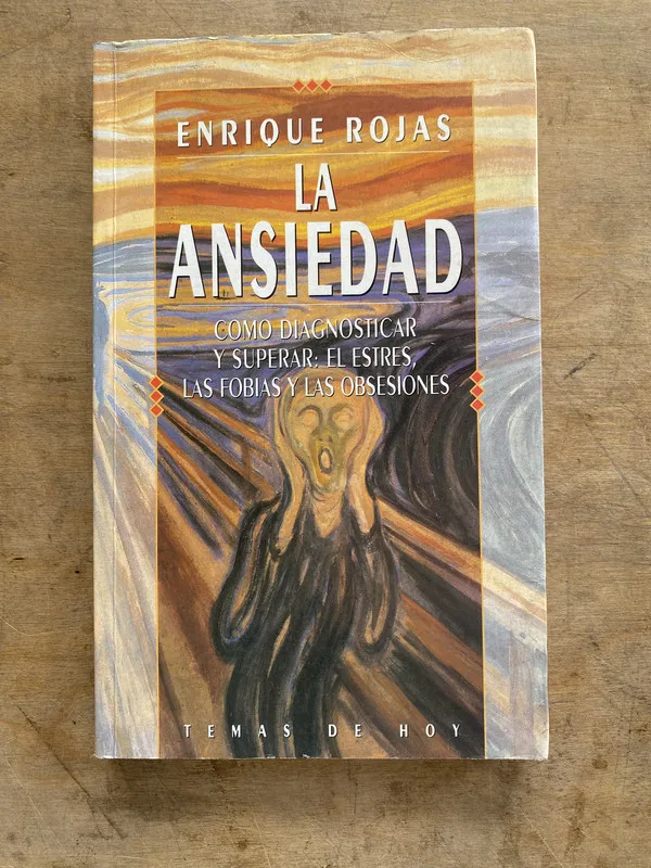 Tapa de La ansiedad - Rojas Enrique (oo6)