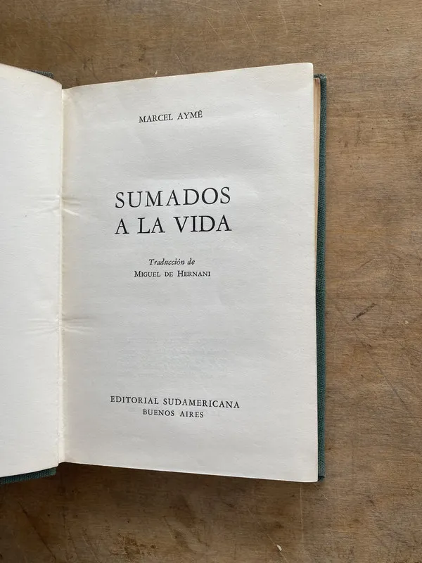 Sumados a la vida - Ayme Marcel (oo6)