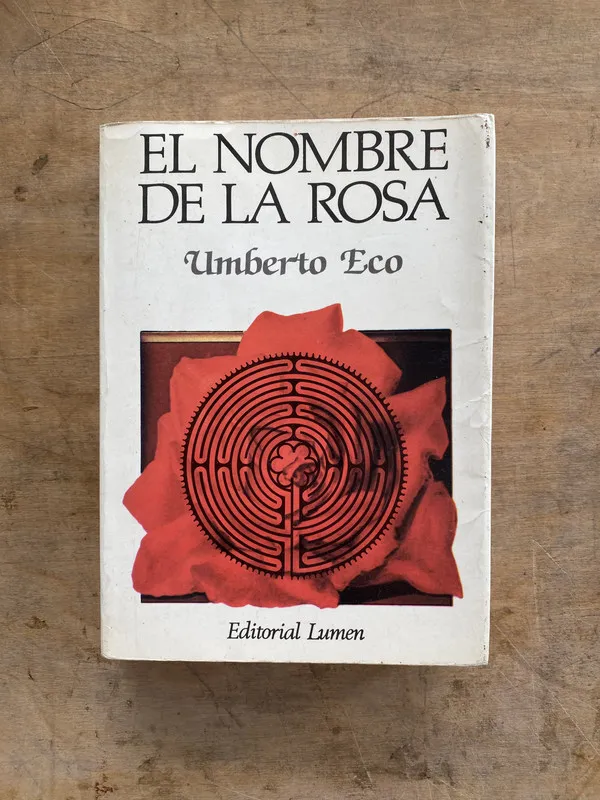 Tapa de El nombre de la rosa - Eco Umberto (pp3)