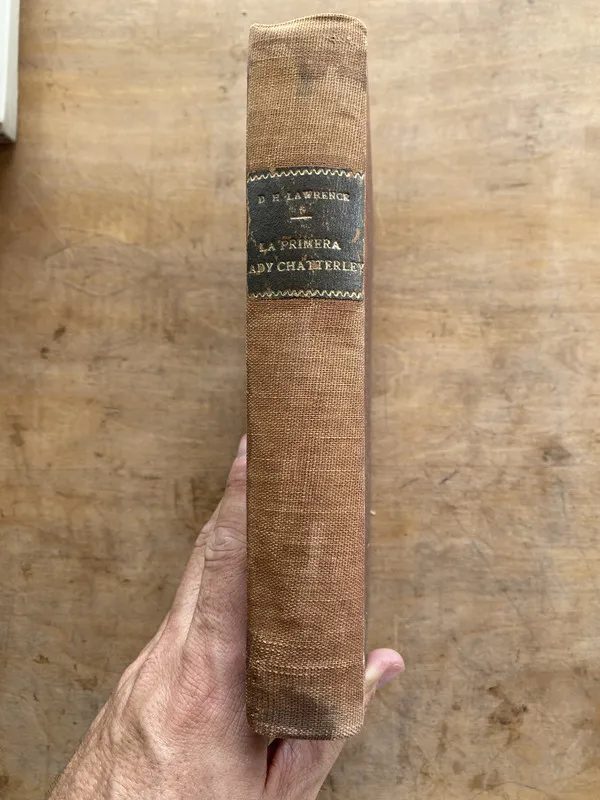 Tapa de La primera Ady Chatterley - Lawrence D. H. (pp3)