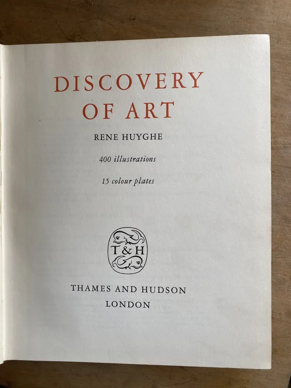 Discovery of art - Huyghe Rene (pp4)
